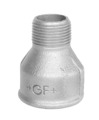 Threaded Fitting Socket Reducer Galvanized Steel 1 1 2 F X 3 4 M Max Pressure Bar