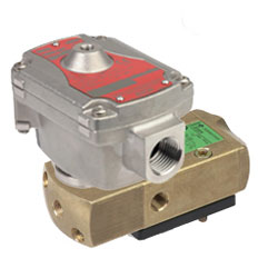 Pilot Operated Solenoid Valve-3 2 - 5 2-with Manual Operator-1 4