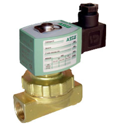 SOL. VALVE HOT WATER/STEAM (230V/50Hz) 2/2NC G3/4 ORIF=19 BRASS BODY ...